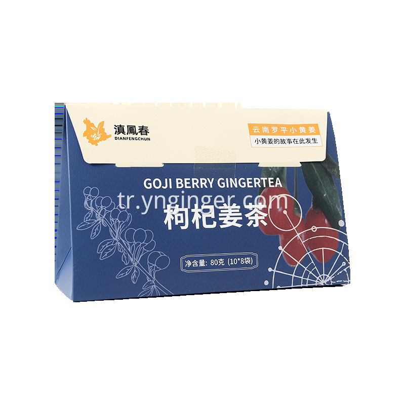 Goji Berry Zencefil Çayı 02 Goji Berry Ginger Tea 02